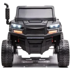 24V 4x4 Freddo Toys Tractor Trailer 2 Seater Ride on - Black