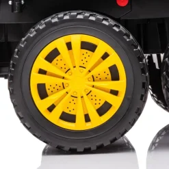 24V 4x4 Freddo Toys Tractor Trailer 2 Seater Ride on - Black