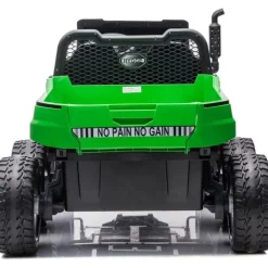 24V 4x4 Freddo Toys Tractor Trailer 2 Seater Ride on - Green