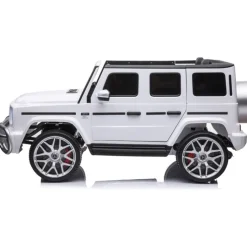 24V 4x4 Mercedes Benz G63 AMG 2 Seater Ride On Car - White