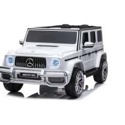 24V 4x4 Mercedes Benz G63 AMG 2 Seater Ride On Car - White