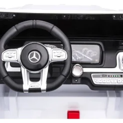 24V 4x4 Mercedes Benz G63 AMG 2 Seater Ride On Car - White