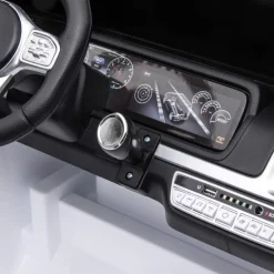 24V 4x4 Mercedes Benz G63 AMG 2 Seater Ride On Car - White