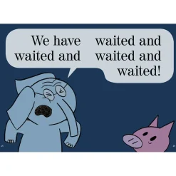 Waiting Is Not Easy Book
