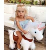 White Model U Ride-On Unicorn - 3-4 Years