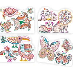 Wild Families Coloring Kit