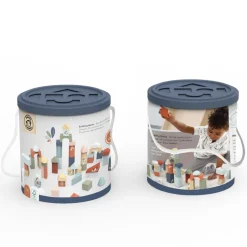 Wood Building Blocks Set of 50