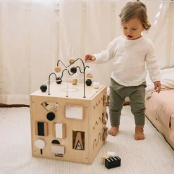 Wooden Activity Busy Box
