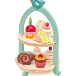 Wooden Birdie Afternoon Tea Stand