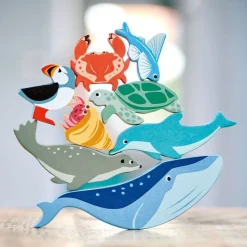 Wooden Coastal Creatures