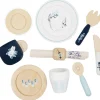 Wooden Cutlery Pretend Play Dining Set