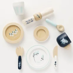 Wooden Cutlery Pretend Play Dining Set