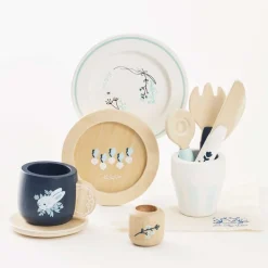 Wooden Cutlery Pretend Play Dining Set