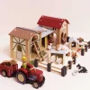 Wooden Farmyard Stables
