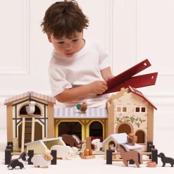 Wooden Farmyard Stables