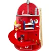 Wooden Fire Station Playset