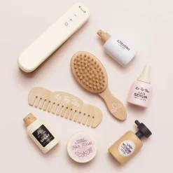 Wooden Hair Straighteners & Accessory Pretend Play Set