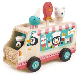 Wooden Penguin's Gelato Van