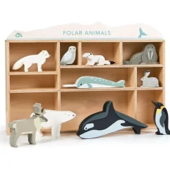 Wooden Polar Animals Set