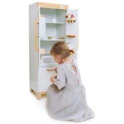 Wooden Pretend Play Refrigerator