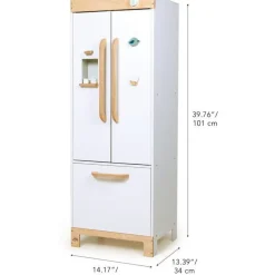 Wooden Pretend Play Refrigerator