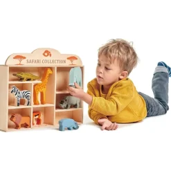 Wooden Safari Animal Collection