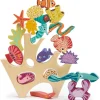 Wooden Stacking Coral Reef