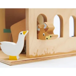 Wooden Tender Leaf Farm Playset