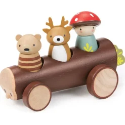 Wooden Timber Taxi Toy