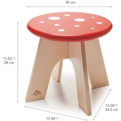 Wooden Toad Stool