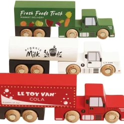 Wooden Trailer Truck Set