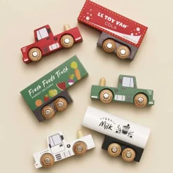 Wooden Trailer Truck Set