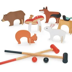 Woodland Animals Indoor Croquet Set