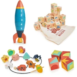 Wood Learning Toys Bundle