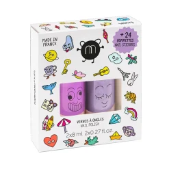 Wow Nail Polish & Stickers Set