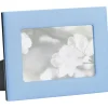 4" x 6" Leather Studio Frame - Light Blue