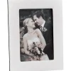 5" x 7" Leather Studio Frame - White