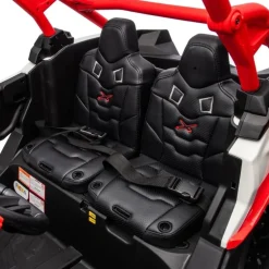 2x24V 4x4 Can Am Maverick 2 Seater Ride on UTV - Red