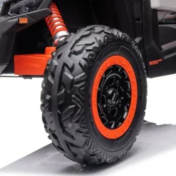 2x24V 4x4 Can Am Maverick 2 Seater Ride on UTV - Orange