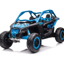 2x24V 4x4 Can Am Maverick 2 Seater Ride on UTV - Blue