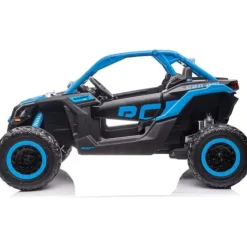 2x24V 4x4 Can Am Maverick 2 Seater Ride on UTV - Blue