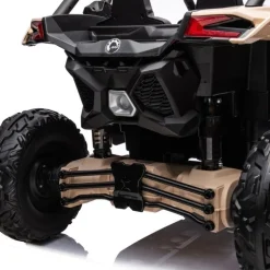 2x24V 4x4 Can Am Maverick 2 Seater Ride on UTV - Khaki