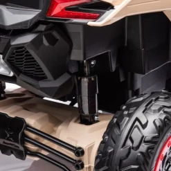 2x24V 4x4 Can Am Maverick 2 Seater Ride on UTV - Khaki