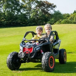 2x24V 4x4 Can Am Maverick 2 Seater Ride on UTV - Khaki