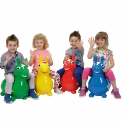 Yellow Rody Horse Inflatable Bouncer Ride-on